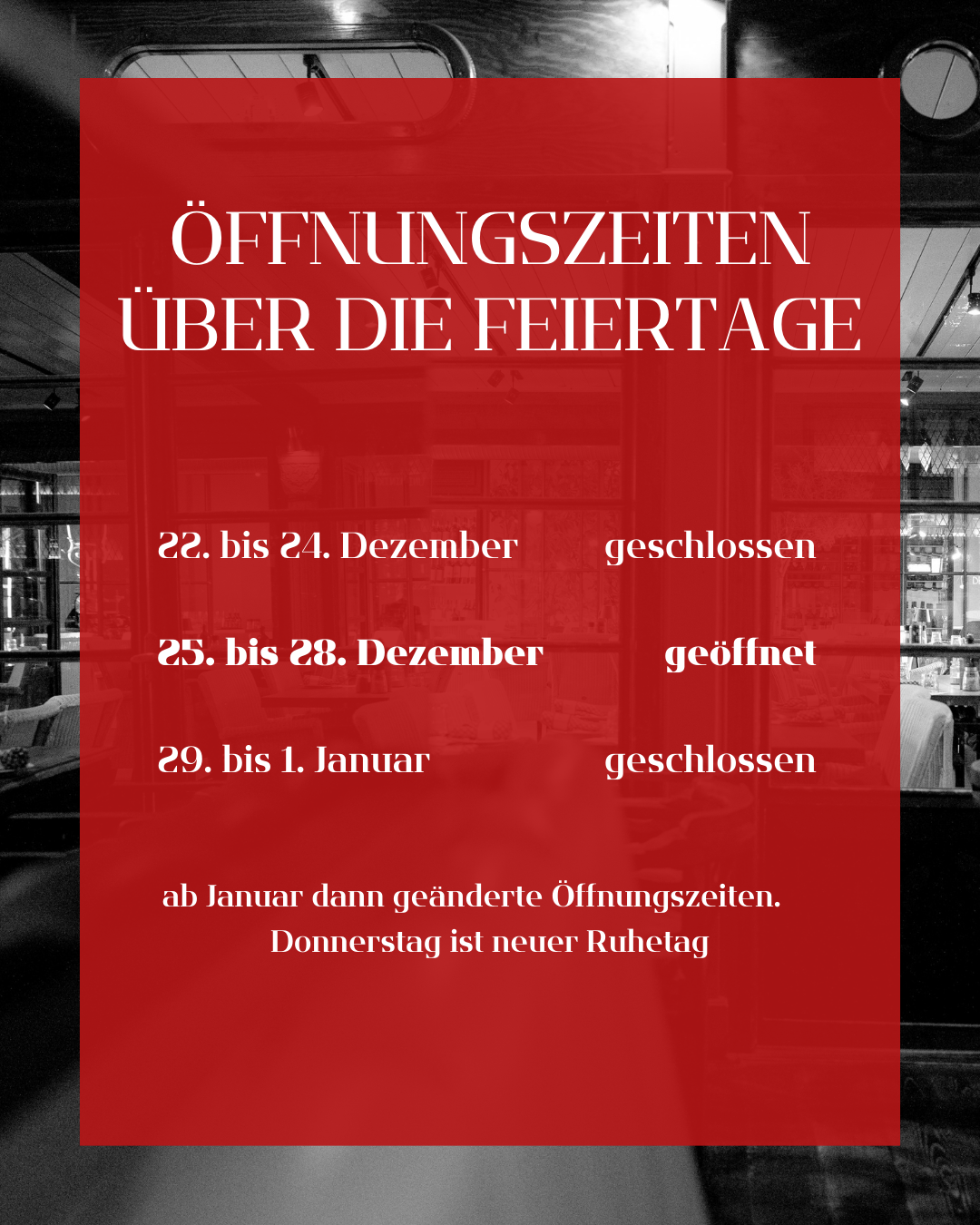 Heids Öffnungszeiten